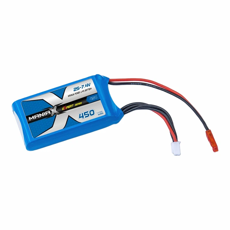 2S-7.4V 450mAh 45C Lipo ব্যাটারি